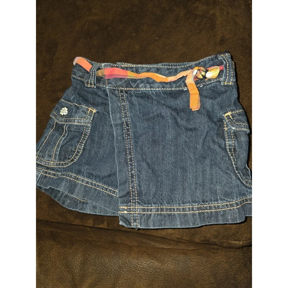 Gymboree batik summer little jetsetter top 5t skort‎ size 4
